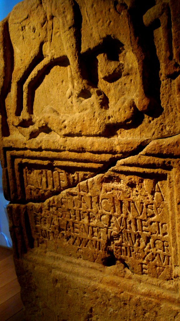 Grave Stone of Tancinus Roman Solder found in Walcot Bath